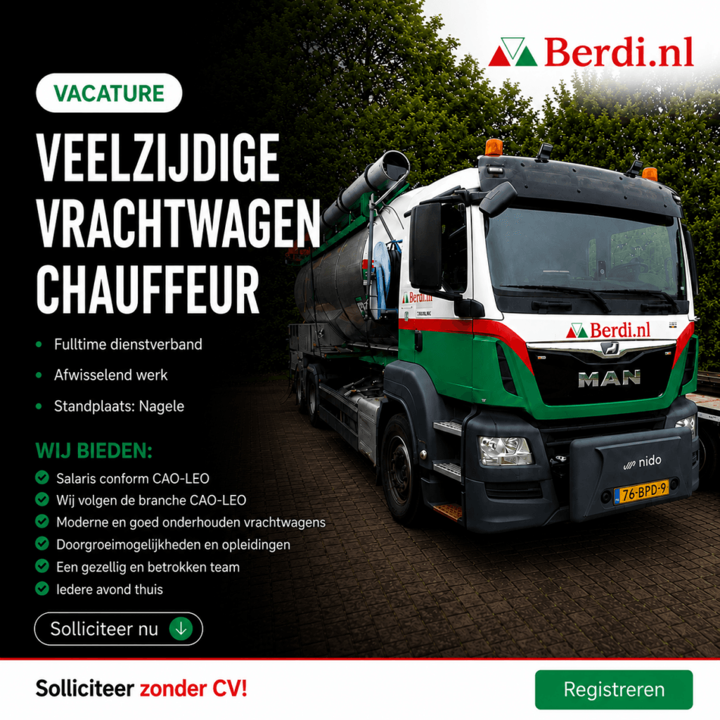 Berdi Job Image Veelz Vrachtwagenchauffeur