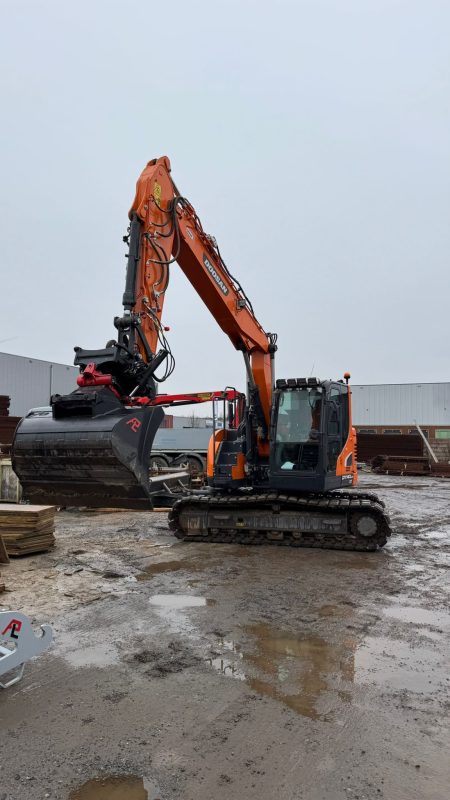 graafmachine met machinist